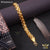 Freemen Tremendous Kohli Double Ring Design Golden Bracelet - FM275