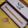 Freemen Tremendous Kohli Double Ring Design Golden Bracelet - FM275