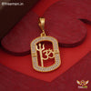 Freemen Trishul Om Premium Pendant for Chain - FM244