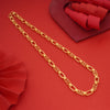 Freemen Best Quality Unique Design Gold Plated Chain for Men- FM210