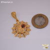 Freemen Red LeafPremium Pendant for Chain - FM245