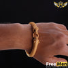 FreeMen Jaguar Dual Face Lock Golden Dots Kada