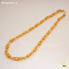 Freemen Elegant Rings Into Link Golden Chain - FM384