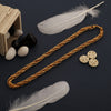 Freemen gold plated Honey chain for men