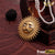 Freemen sun Face Gold Plated Pendant for Men