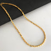 Freemen Pipe 22K Gold plated Chain for men FMA012