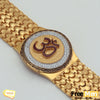 FreeMen Gold Plating Circle Om Bracelet for man FMA010