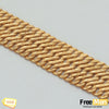 FreeMen Gold Plating 3 line Bracelet for man