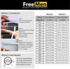 Freemen Superlative AD Stone Gold Plated Ring for Men - FM276