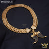 Freemen Ganpati Pendent One Line Bahubali Chain - FM101