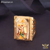 Freemen Fantastic Muralidhar Gold Plated Ring for Men - FMG333
