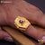 Freemen Fantastic Shivling Gold Plated Ring for Men - FMG326