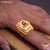 Freemen Fantastic Shiva Small Gold Plated Ring - FMG336