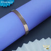 Freemen Digital Design Rosegold Plated Kada for Men - FM105