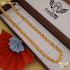 Freemen Beautiful Long Lotus One Ring Gold Plated Chain - FMG369