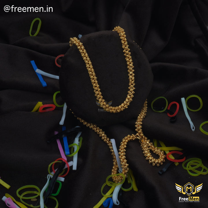 Freemen Sundari Gold Plated Chain for Men - FM97 – Freemen®