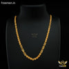 Freemen C into C Infinity Gold plated Nawabi chain - FMG405