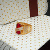 Freemen Across Red with AD Stone Golden Ring- FMRI03