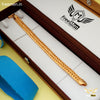 Freemen Special Stylish V2 Golden Bracelet for Mens- FM401