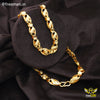 Freemen Kohli Design Golden Chain for Men FM123