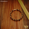 Freemen Rudraksha CNC CAP Golden Bracelet - FM137