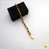 Freemen Rudraksha CNC CAP Golden Bracelet - FM137