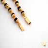 Freemen Rudraksha CNC CAP Golden Bracelet - FM137