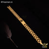 Freemen Heavy Duty Golden Om Bracelet For Men - FM142