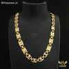 Freemen Heavy Stylish Koli Nawabi Gold Plated chain - FMGC01