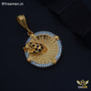 Freemen Round Diamond jaguar Pendant For Man - FM160