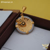 Freemen Round Diamond jaguar Pendant For Man - FM160