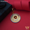 Freemen Round Diamond Star Pendant For Man - FM159