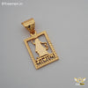 Freemen Mogal Maa Golden Pendant for men - FM172