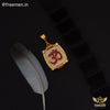 Freemen V4 Red OM AD Pendant for men - FM179