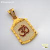 Freemen Red OM with Diamond High-Quality Pendant for Men - FM199