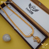 Freemen Gold Plated Chain With GanpatiPendant - FM202