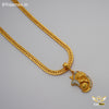 Freemen Gold Plated Chain With GanpatiPendant - FM202