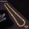 Freemen Premium Quality Kohli Rhodium Gold Plated Chain - FM242