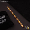 Freemen leaf Best C to C Golden braceletfor men - FM235