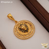 Freemen Premium Round Style Lion Pendant for Chain - FM241