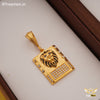 Freemen Premium Quality Lion AND Pendant for Men Chain - FM239
