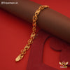 Freemen leaf Best C to C Golden braceletfor men - FM235