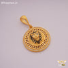 Freemen Premium Round Style Lion Pendant for Chain - FM241