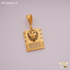 Freemen Premium Quality Lion AND Pendant for Men Chain - FM239