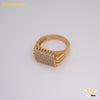 Freemen Best Line AD Stone Gold Plated Ring for Men - FM 265