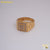 Freemen SQUARE AD Stone Gold Plated Ring for Men - FM 264