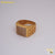 Freemen Beautiful AD Stone Gold Plated Ring for Men - FM266