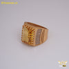 Freemen Fantastic Yellow Stone Gold Plated Ring for Men - FM267