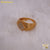 Freemen arcade AD Stone Gold Plated Ring for Men - FM277