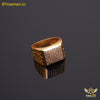 Freemen Beautiful AD Stone Gold Plated Ring for Men - FM266